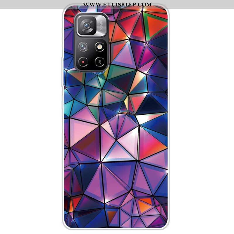 Etui do Poco M4 Pro 5G Elastyczna Geometria